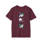 Pineapple Blossom Triad Soft Style Tee T-Shirt The Local Banyan Maroon S