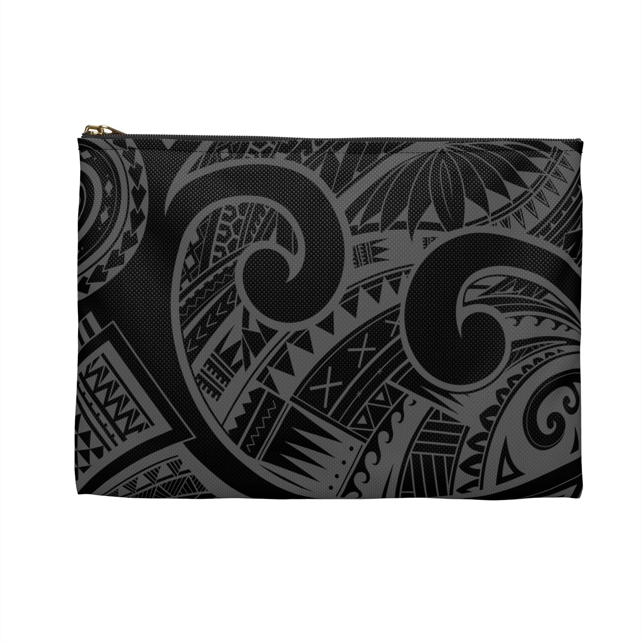 Ash Grey Tribal Travel Pouch Bag Travel Pouch Bag The Local Banyan