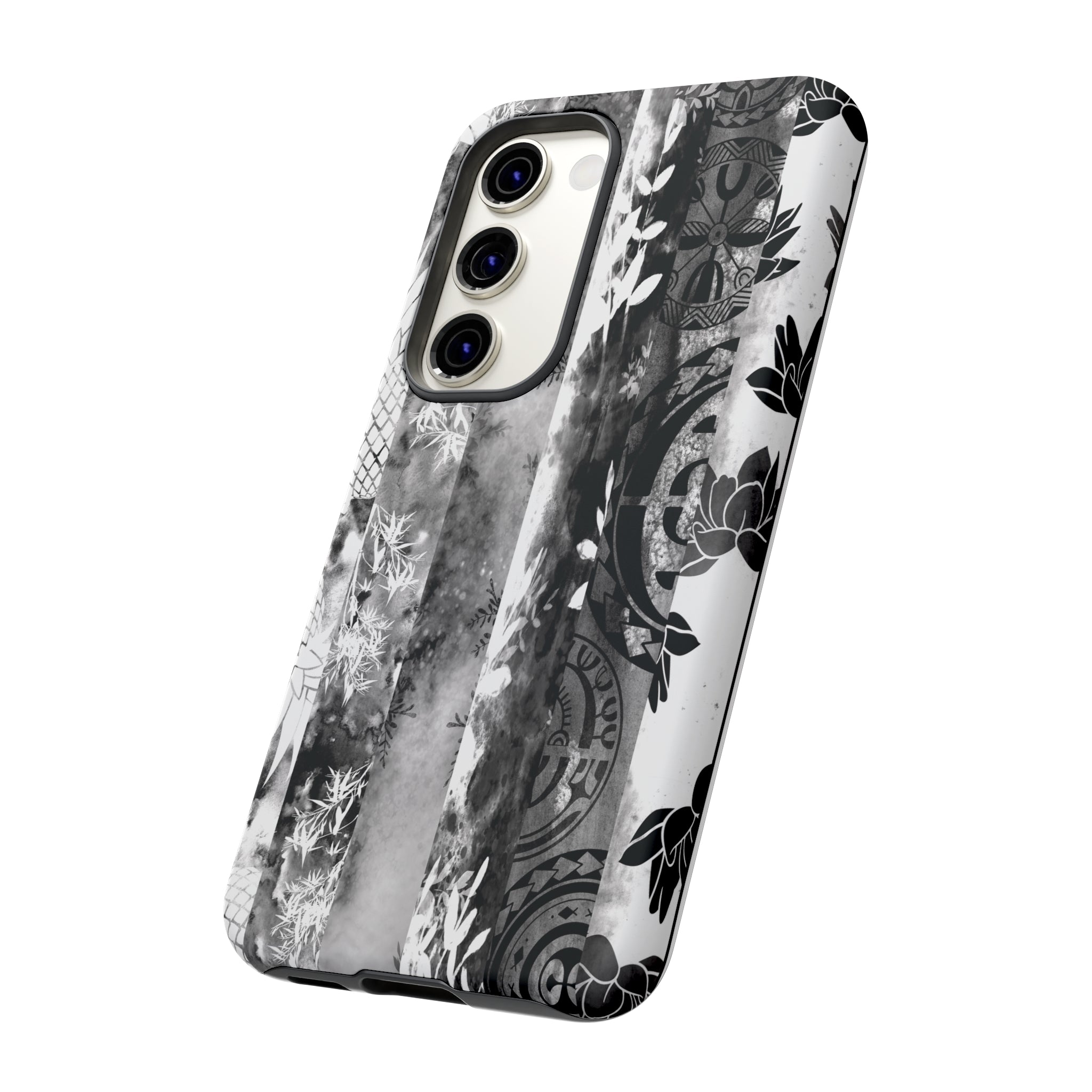 Monochrome Oasis Tough Case for iPhone® Phone Cases The Local Banyan   