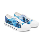 Women's Low Top Canvas Sneakers - Jungle Abstract Low Top Sneakers The Local Banyan US 5.5 White sole