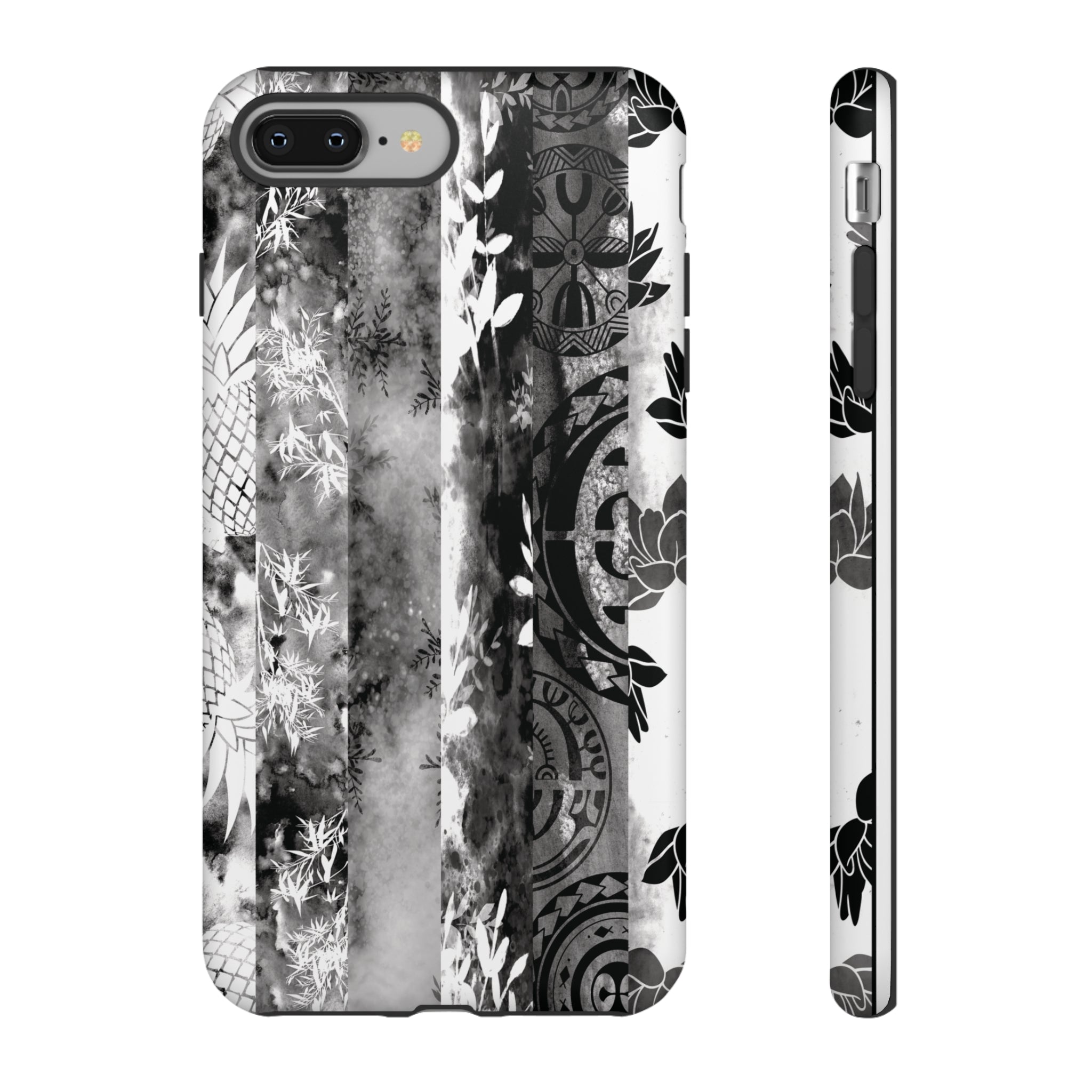 Monochrome Oasis Tough Case for iPhone® Phone Cases The Local Banyan   