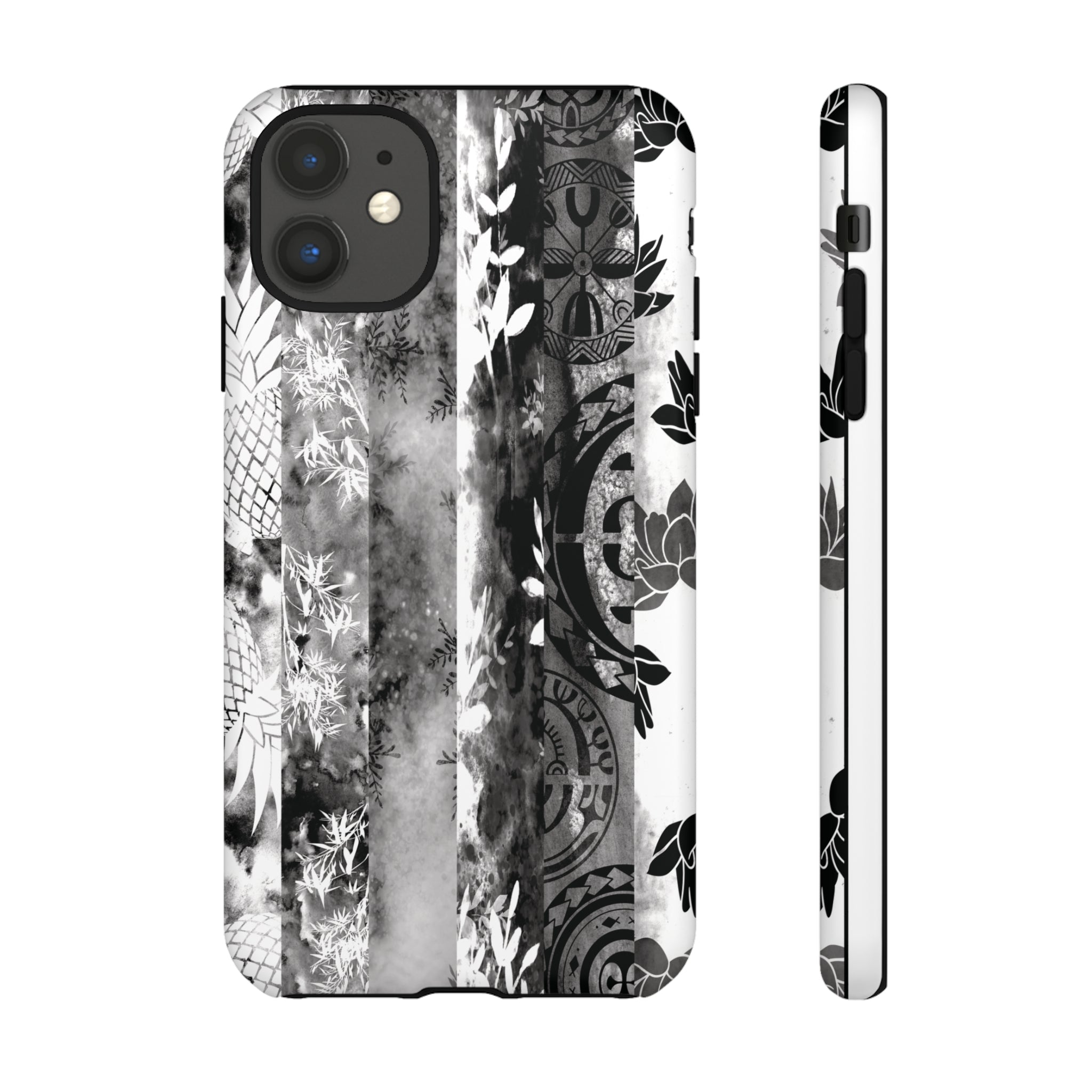 Monochrome Oasis Tough Case for iPhone® Phone Cases The Local Banyan   