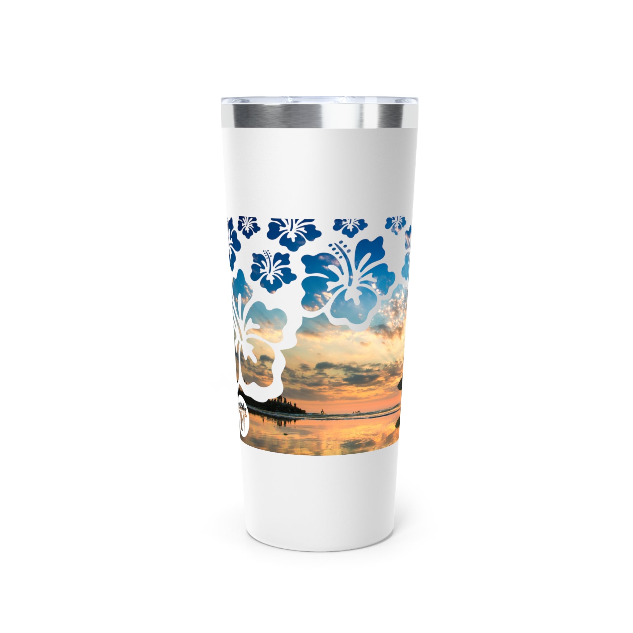 Sunset Surfer Copper Vacuum Insulated Tumbler Accessories The Local Banyan   