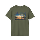 Sunset Surfer Soft Style Tee Soft Style Tee The Local Banyan Military Green S