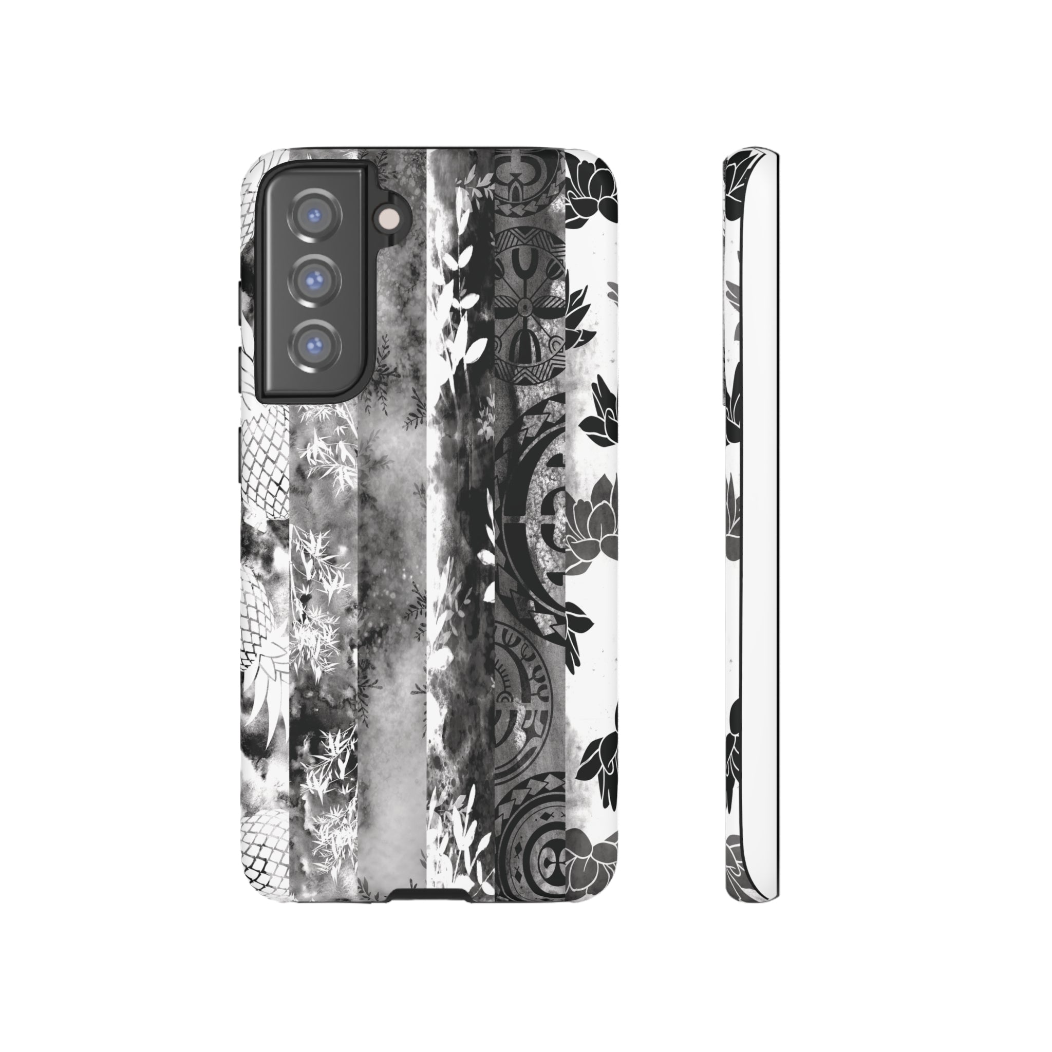 Monochrome Oasis Tough Case for iPhone® Phone Cases The Local Banyan   