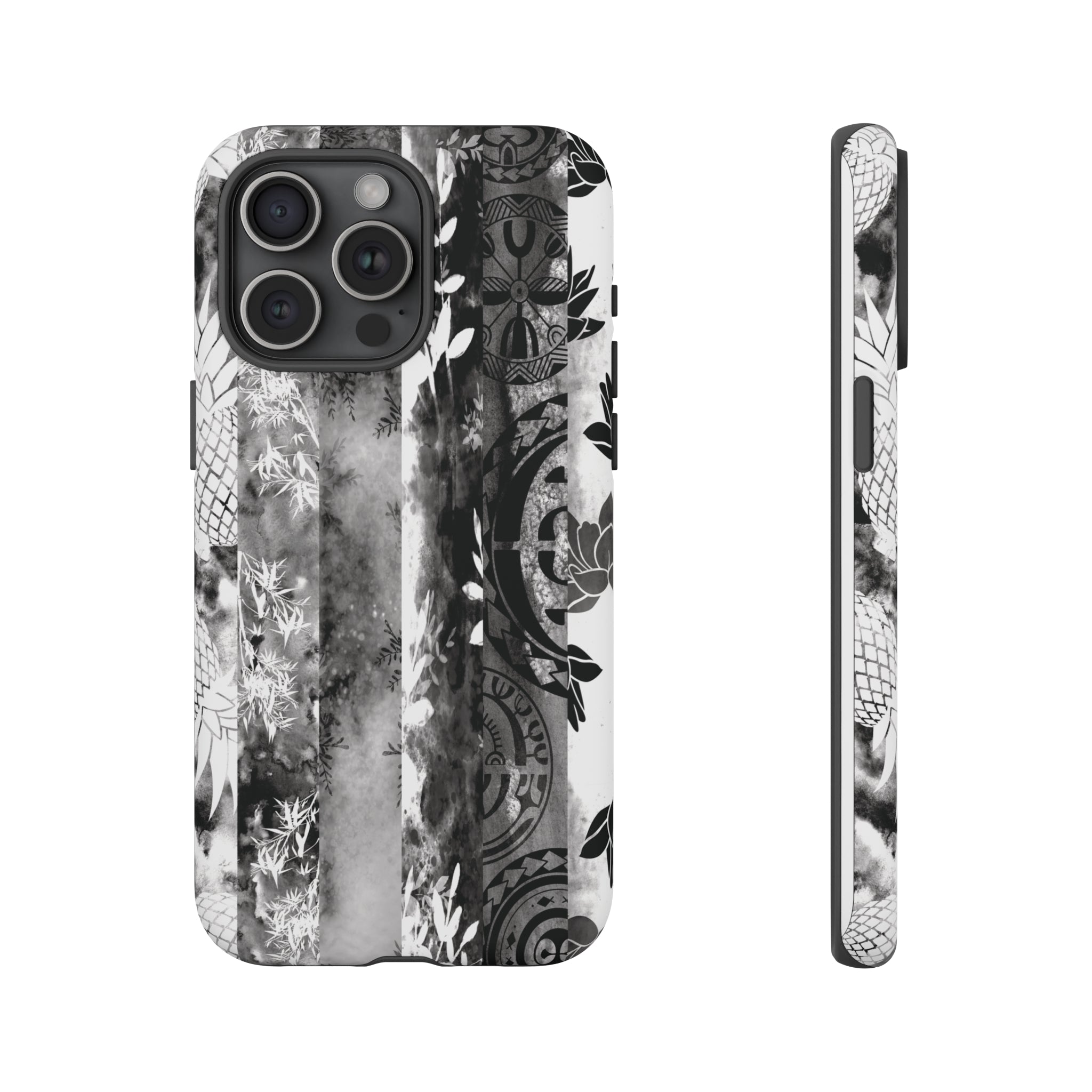 Monochrome Oasis Tough Case for iPhone® Phone Cases The Local Banyan iPhone 15 Pro Max Matte 