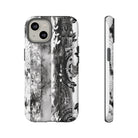 Monochrome Oasis Tough Case for iPhone® Phone Cases The Local Banyan iPhone 14 Matte 