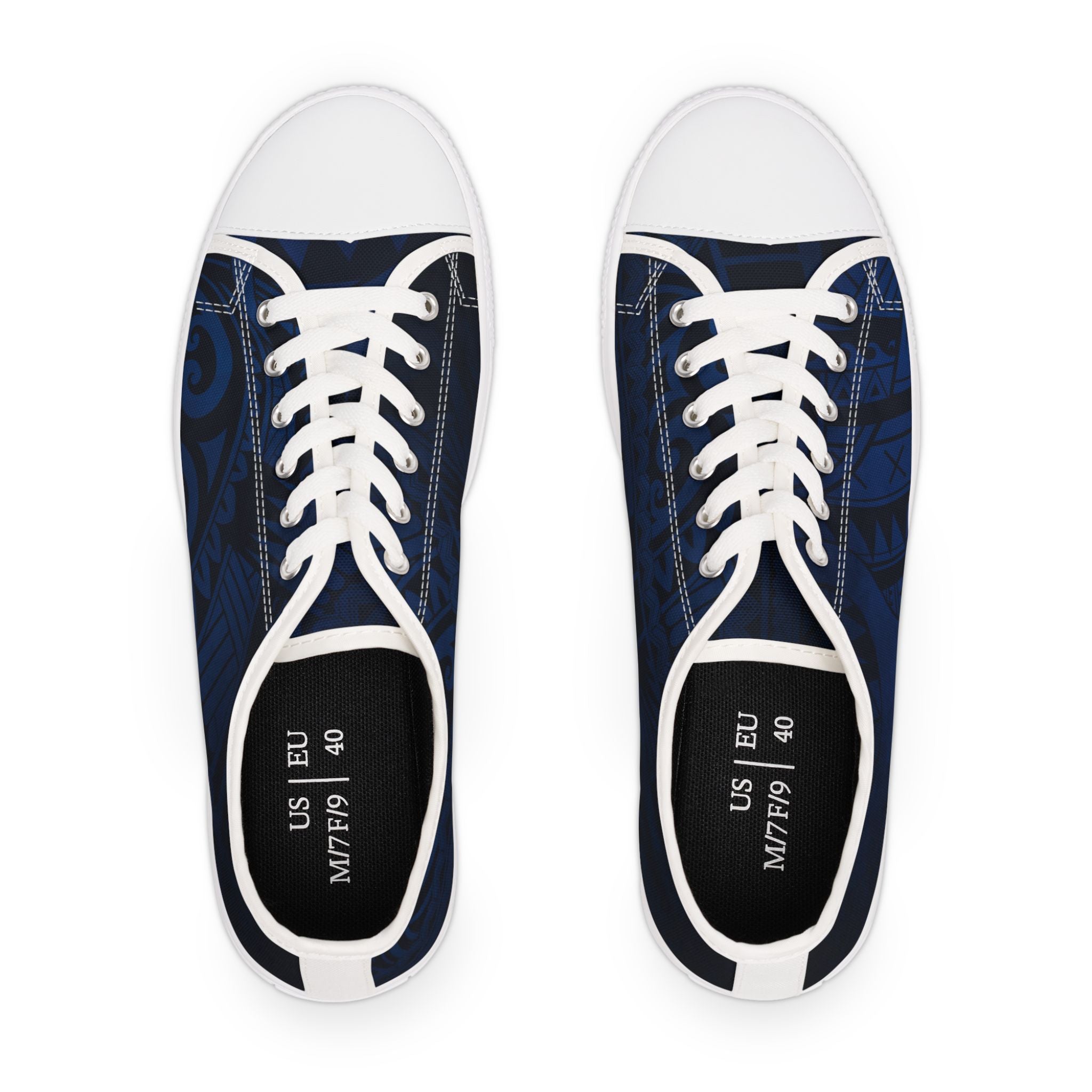 Women's Low Top Sneakers - Deep Navy Low Top Sneakers The Local Banyan