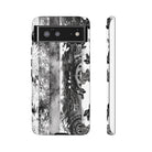 Monochrome Oasis Tough Case for iPhone® Phone Cases The Local Banyan   