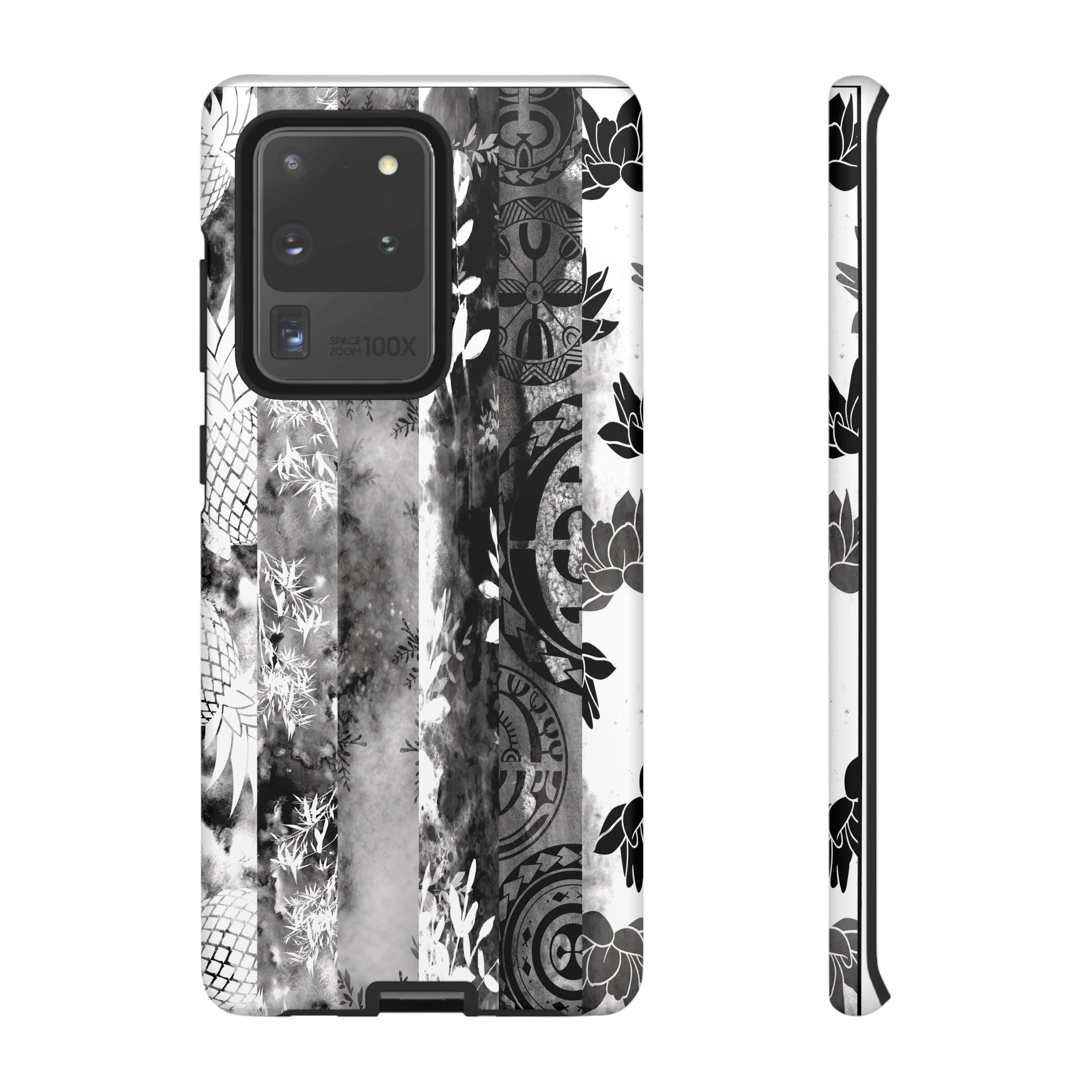 Monochrome Oasis Tough Case for iPhone® Phone Cases The Local Banyan   