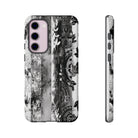 Monochrome Oasis Tough Case for iPhone® Phone Cases The Local Banyan   