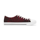 Women's Low Top Sneakers - Dark Red Low Top Sneakers The Local Banyan