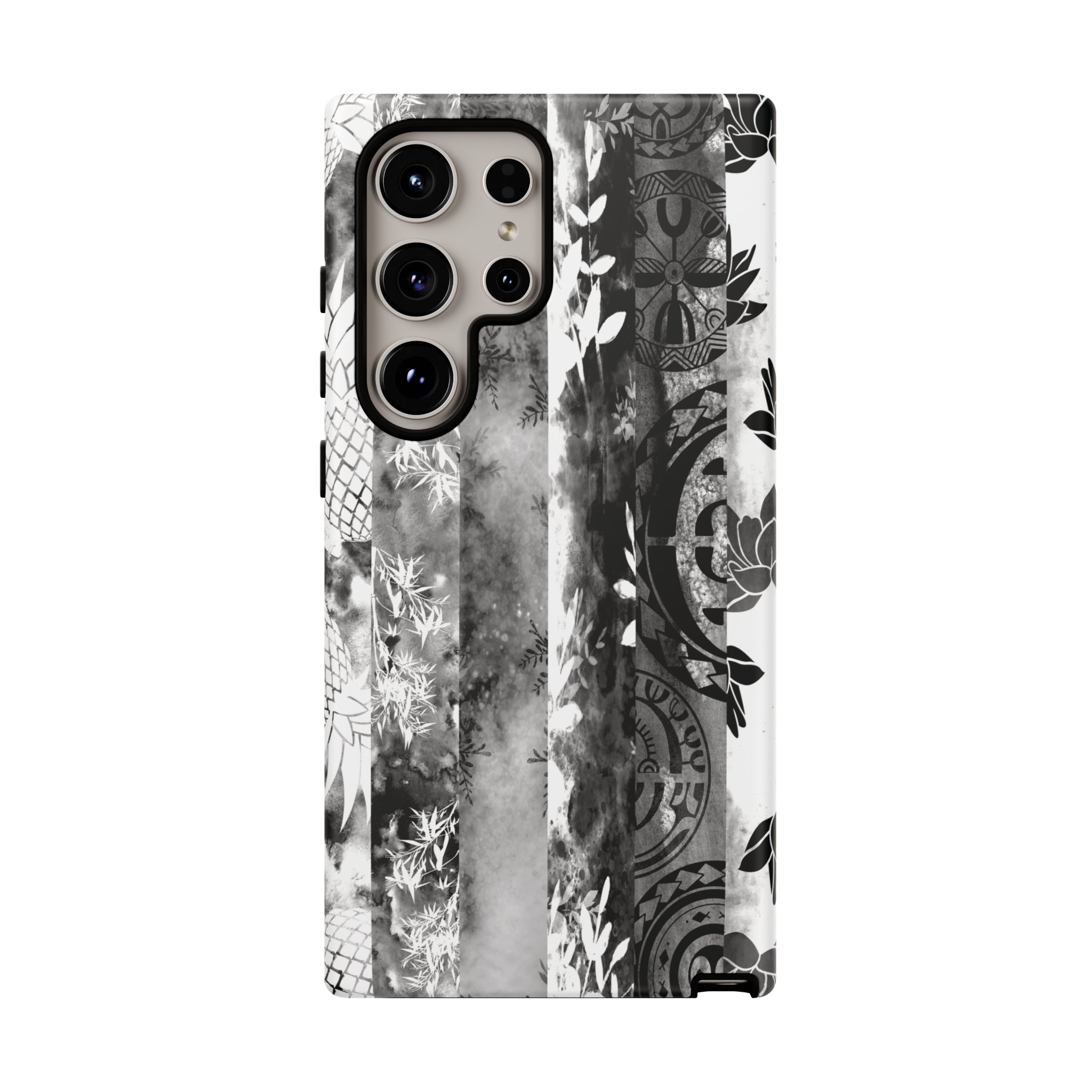 Monochrome Oasis Tough Case for iPhone® Phone Cases The Local Banyan   