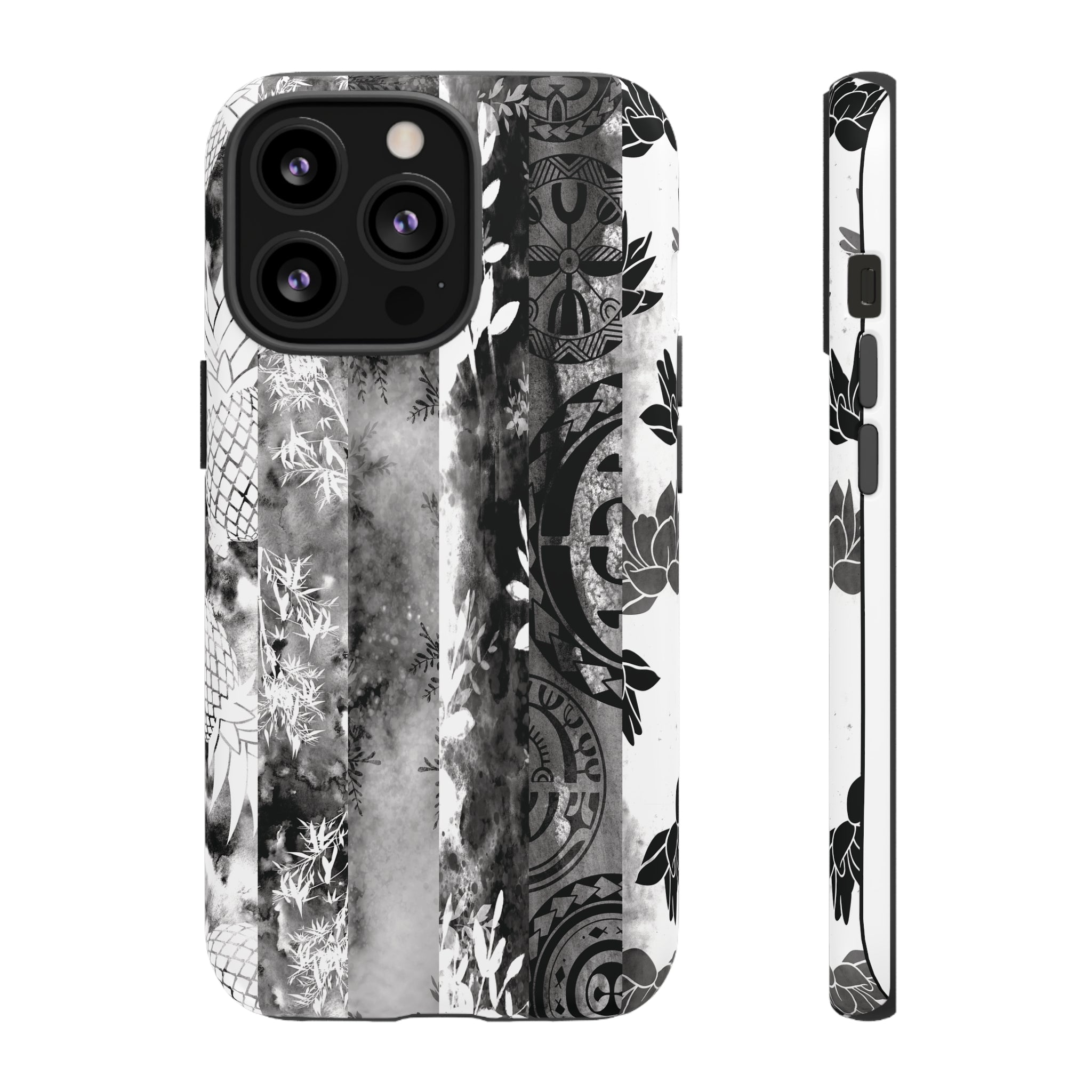 Monochrome Oasis Tough Case for iPhone® Phone Cases The Local Banyan iPhone 13 Pro Matte 