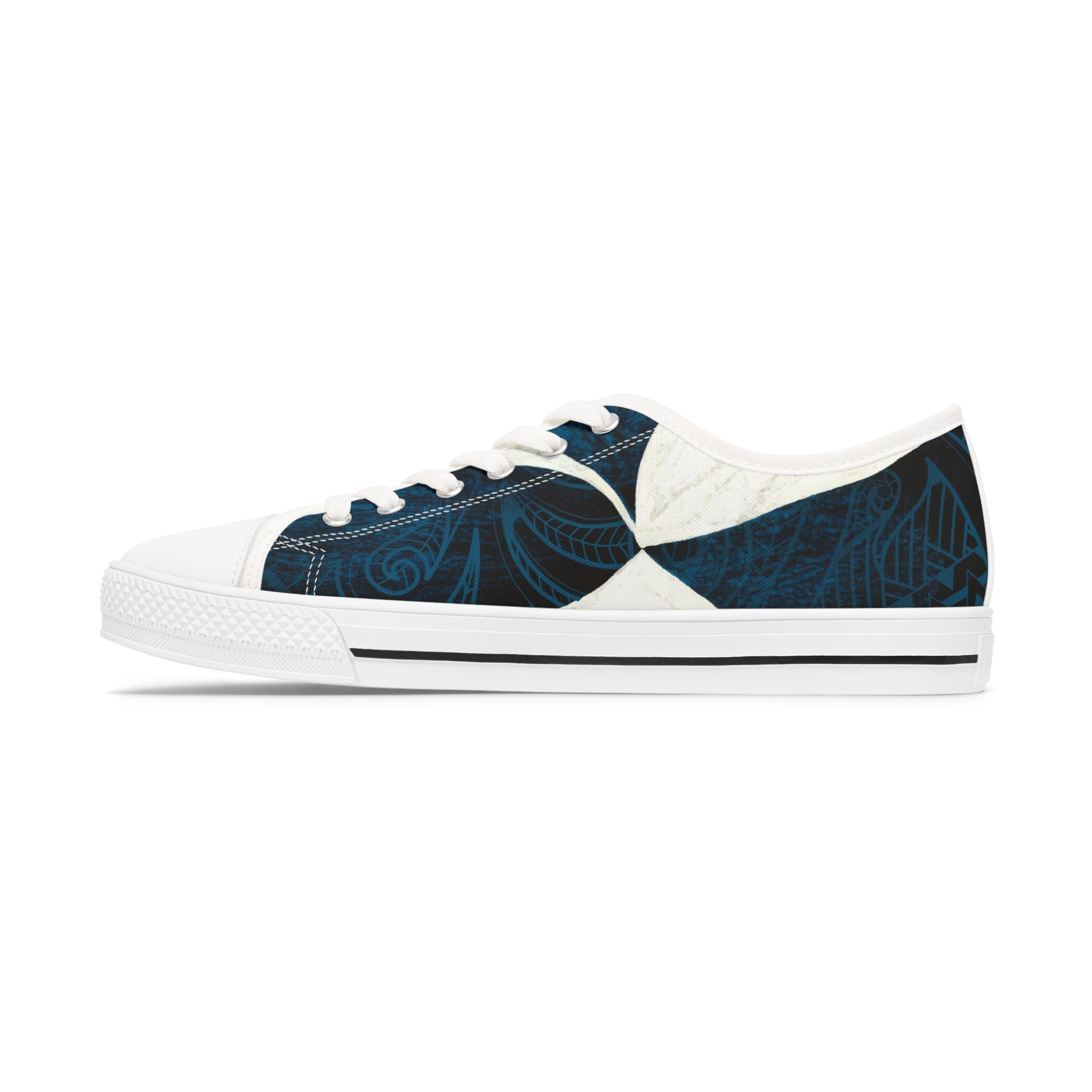 Women's Low Top Sneakers - Deep Blue Low Top Sneakers The Local Banyan