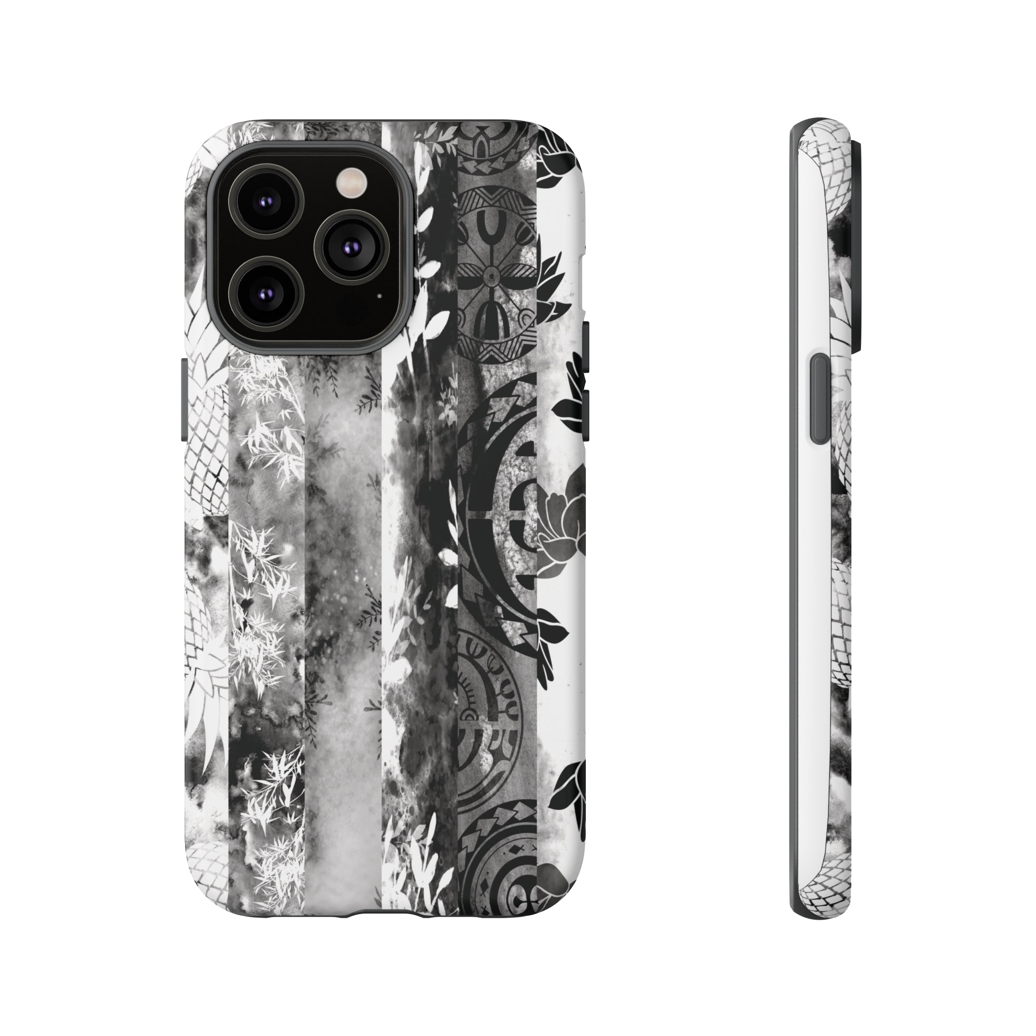 Monochrome Oasis Tough Case for iPhone® Phone Cases The Local Banyan iPhone 14 Pro Max Matte 