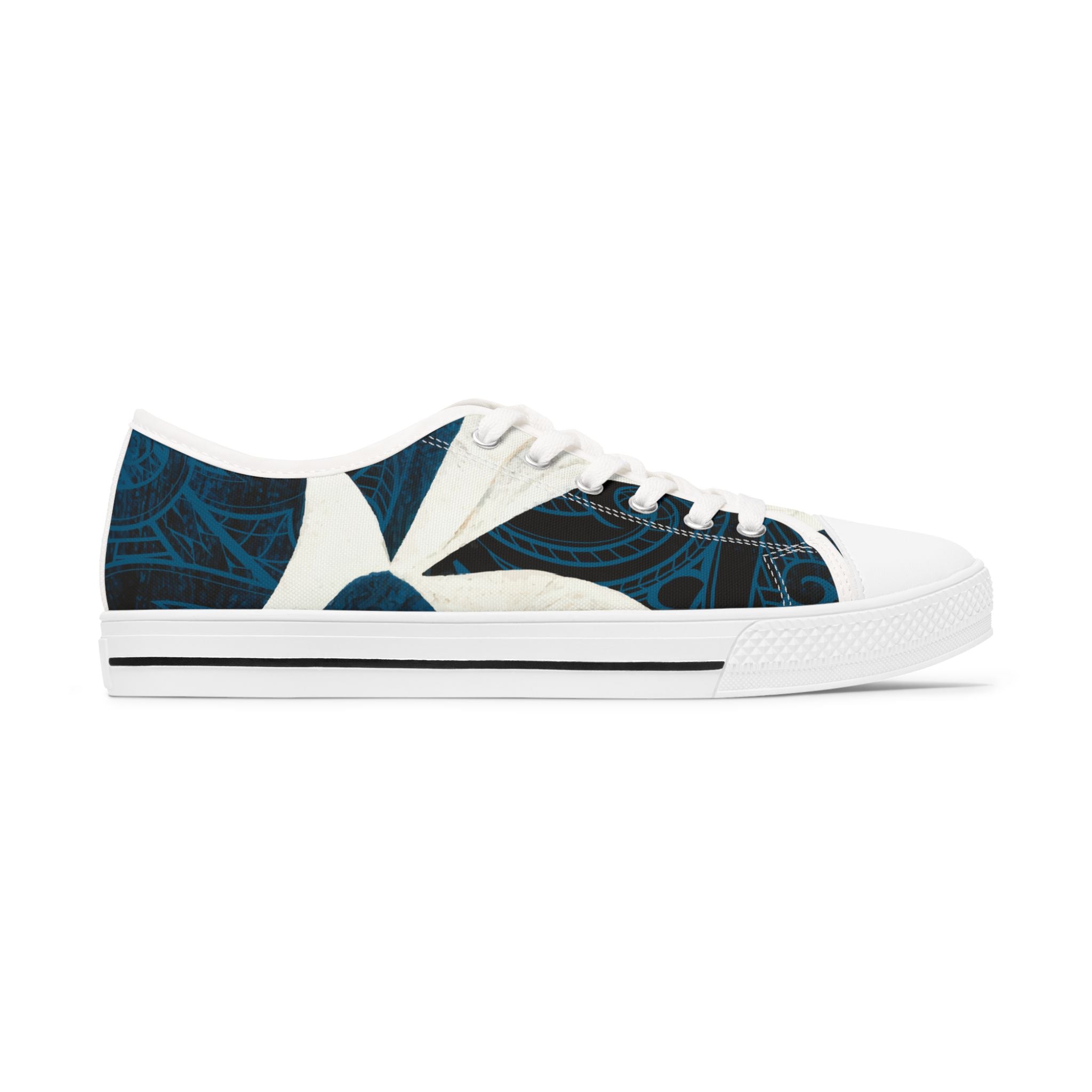 Women's Low Top Sneakers - Deep Blue Low Top Sneakers The Local Banyan