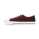 Women's Low Top Sneakers - Dark Red Low Top Sneakers The Local Banyan