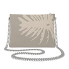 Natural Beige Nappa Leather Crossbody Bag Crossbody Bag With Chain The Local Banyan   