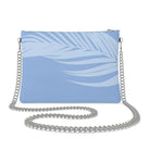 Dusk Blue Nappa Leather Crossbody Bag Crossbody Bag With Chain The Local Banyan   