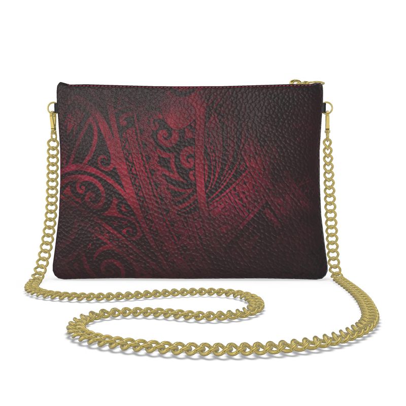 Eternal Ember Nappa Leather Crossbody Bag Crossbody Bag With Chain The Local Banyan   