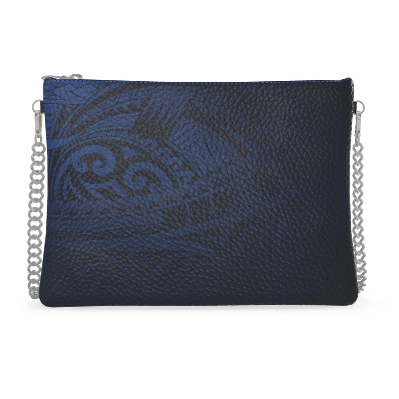 Midnight Essence Nappa Leather Crossbody Bag Crossbody Bag With Chain The Local Banyan