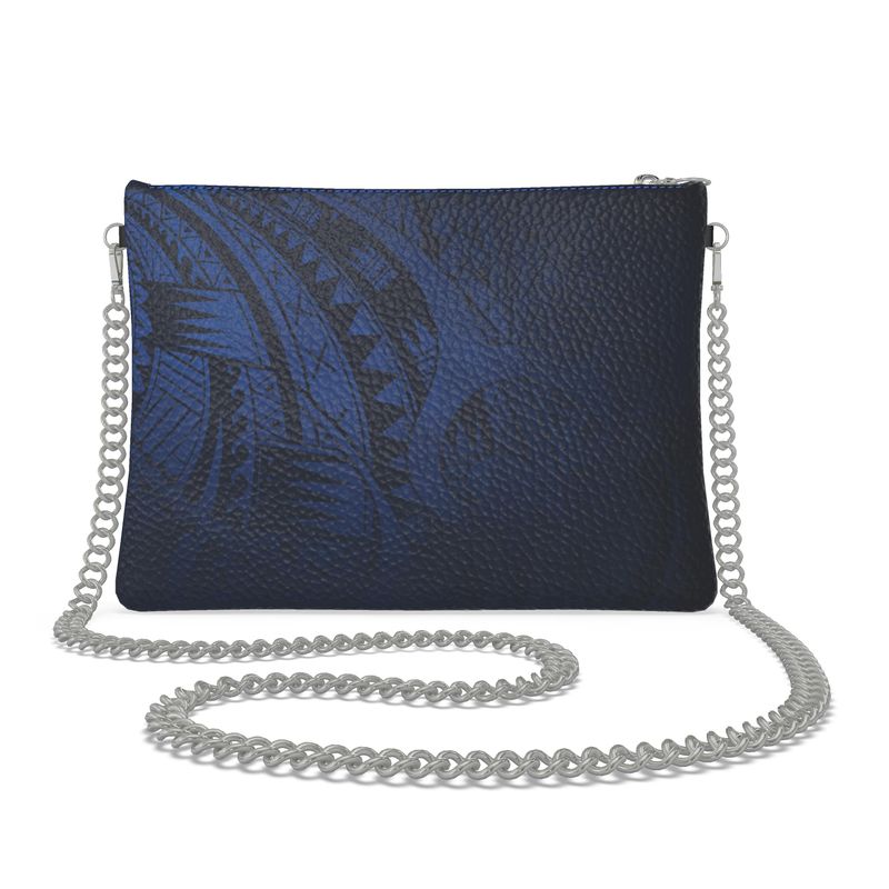 Midnight Essence Nappa Leather Crossbody Bag Crossbody Bag With Chain The Local Banyan