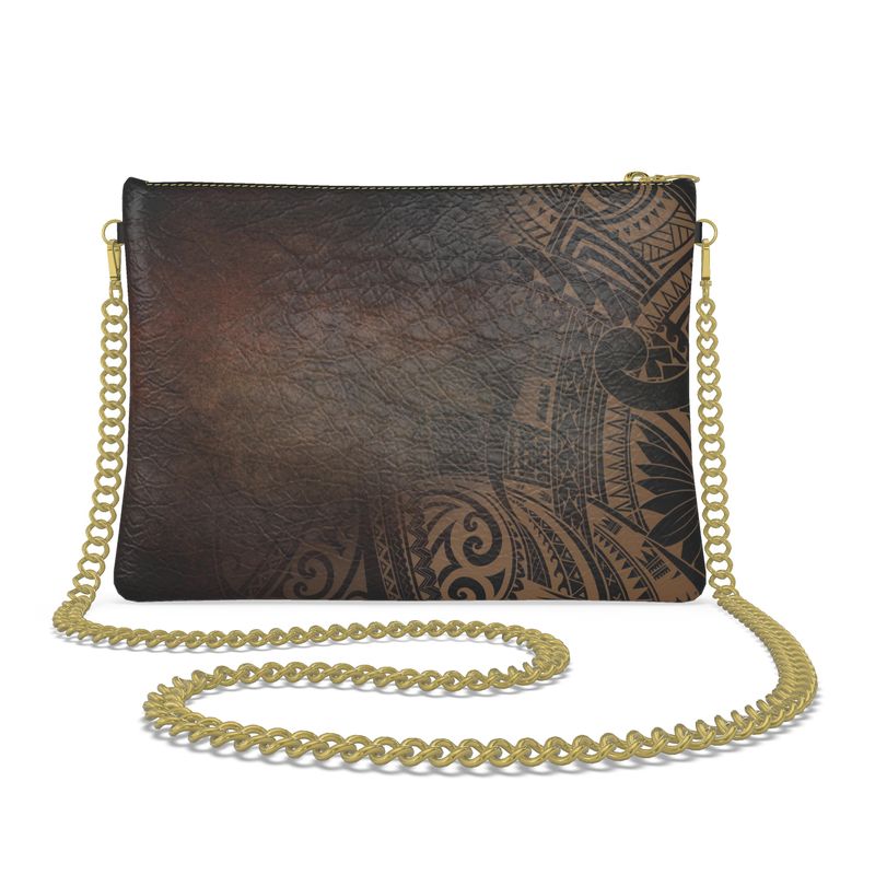 Aloha ʻĀina Nappa Leather Crossbody Bag Crossbody Bag With Chain The Local Banyan