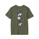 Pineapple Blossom Triad Soft Style Tee T-Shirt The Local Banyan Military Green S