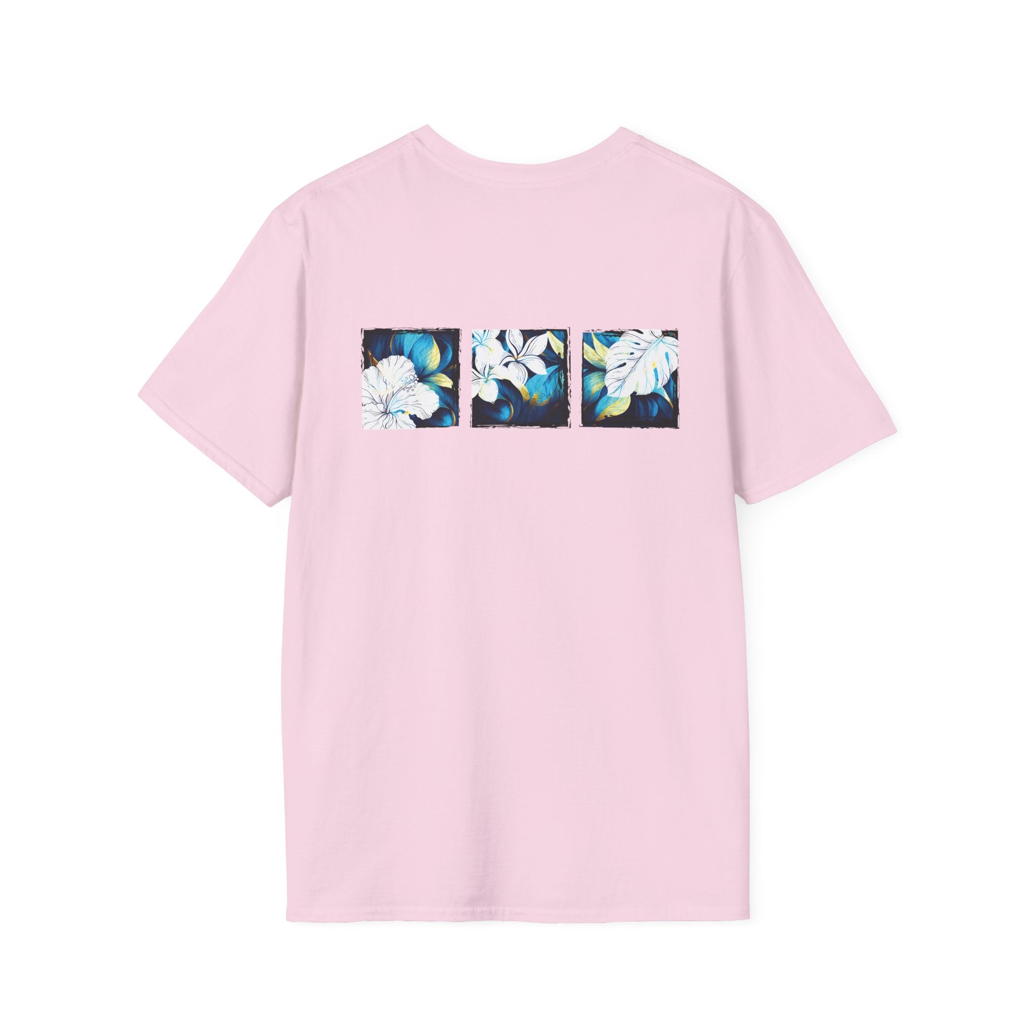 Coastal Bloom Soft Style Tee Soft Style Tee The Local Banyan S Light Pink