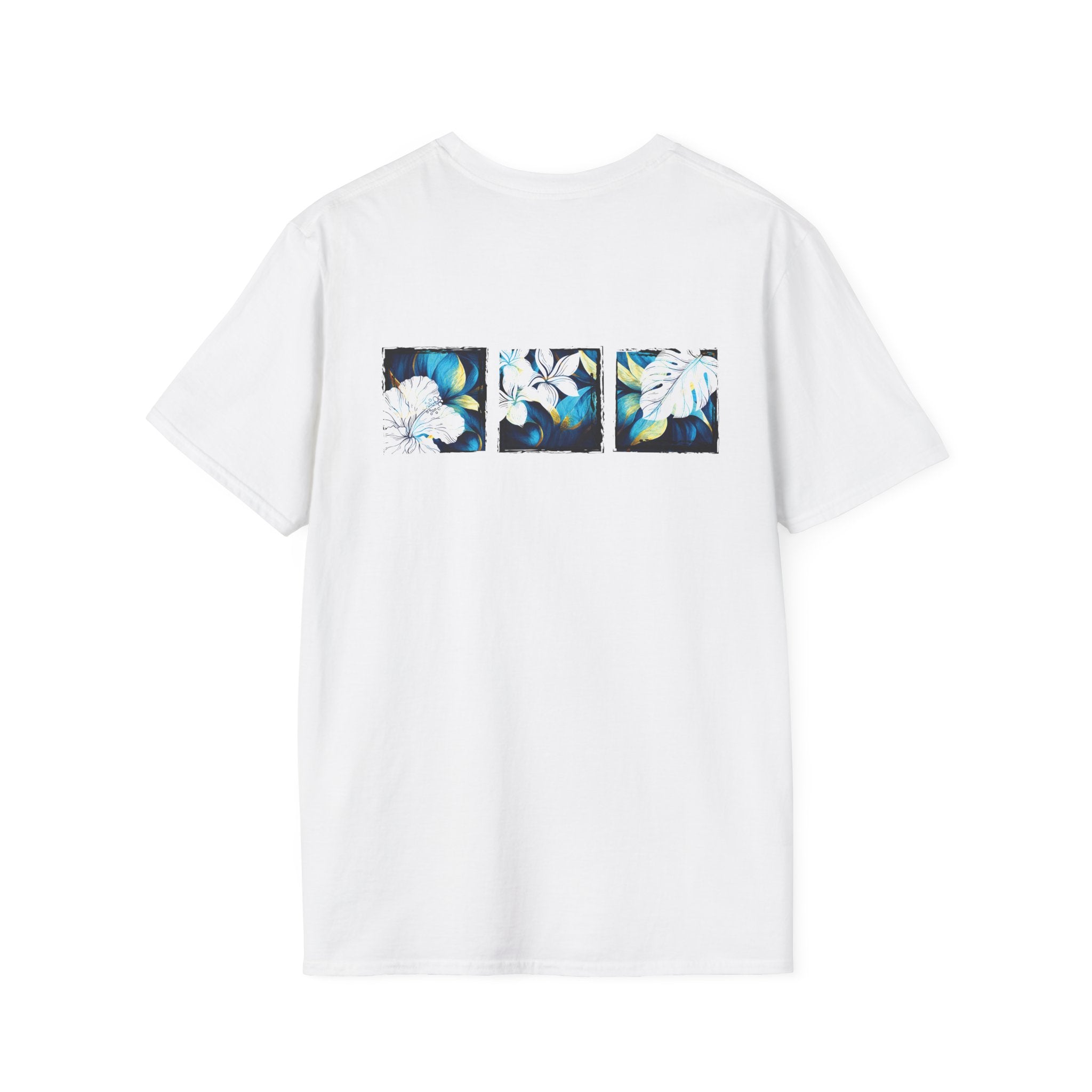 Coastal Bloom Soft Style Tee Soft Style Tee The Local Banyan S White