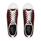 Women's Low Top Sneakers - Tribal Red Low Top Sneakers The Local Banyan