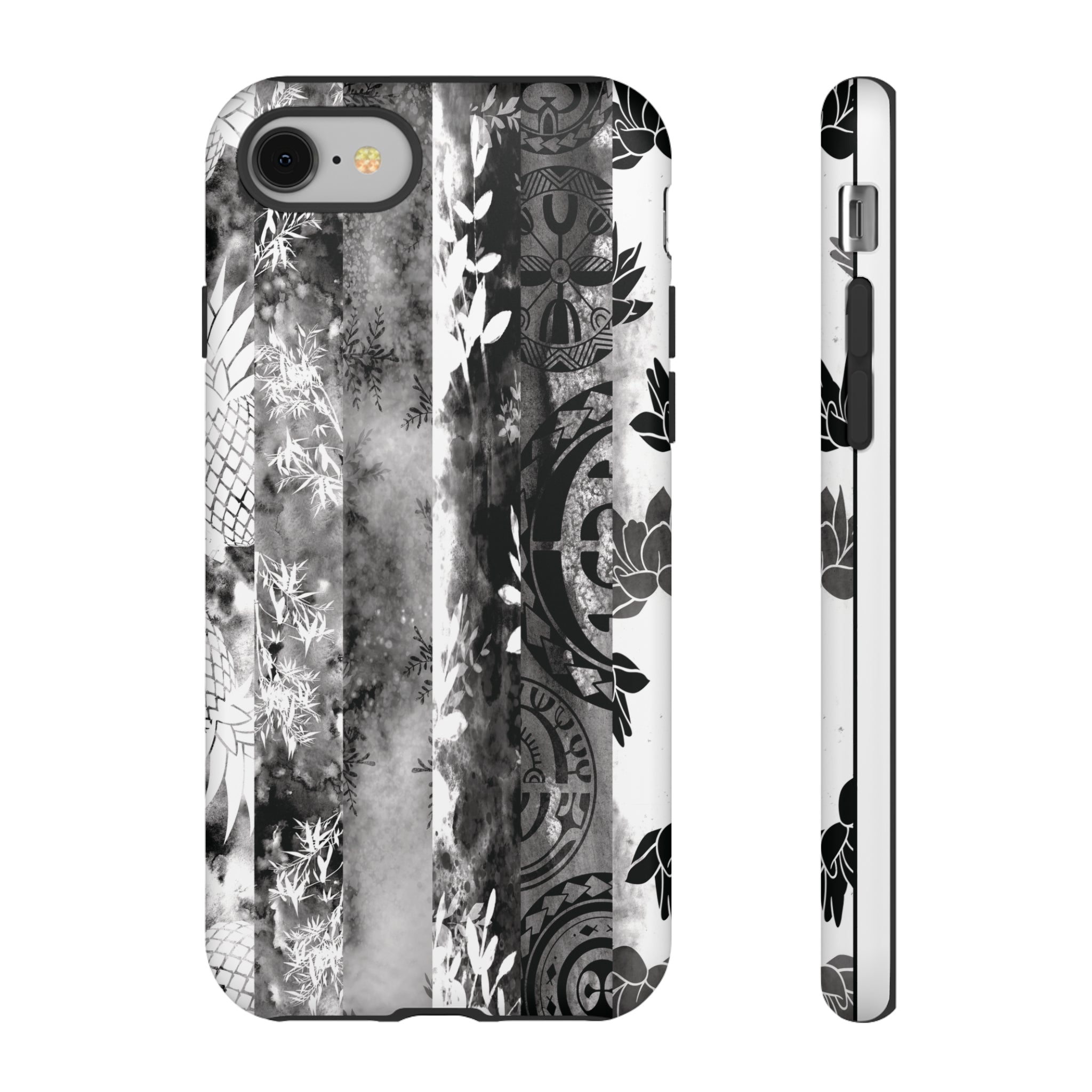 Monochrome Oasis Tough Case for iPhone® Phone Cases The Local Banyan   