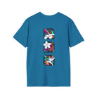 Pineapple Blossom Triad Soft Style Tee T-Shirt The Local Banyan Antique Sapphire S