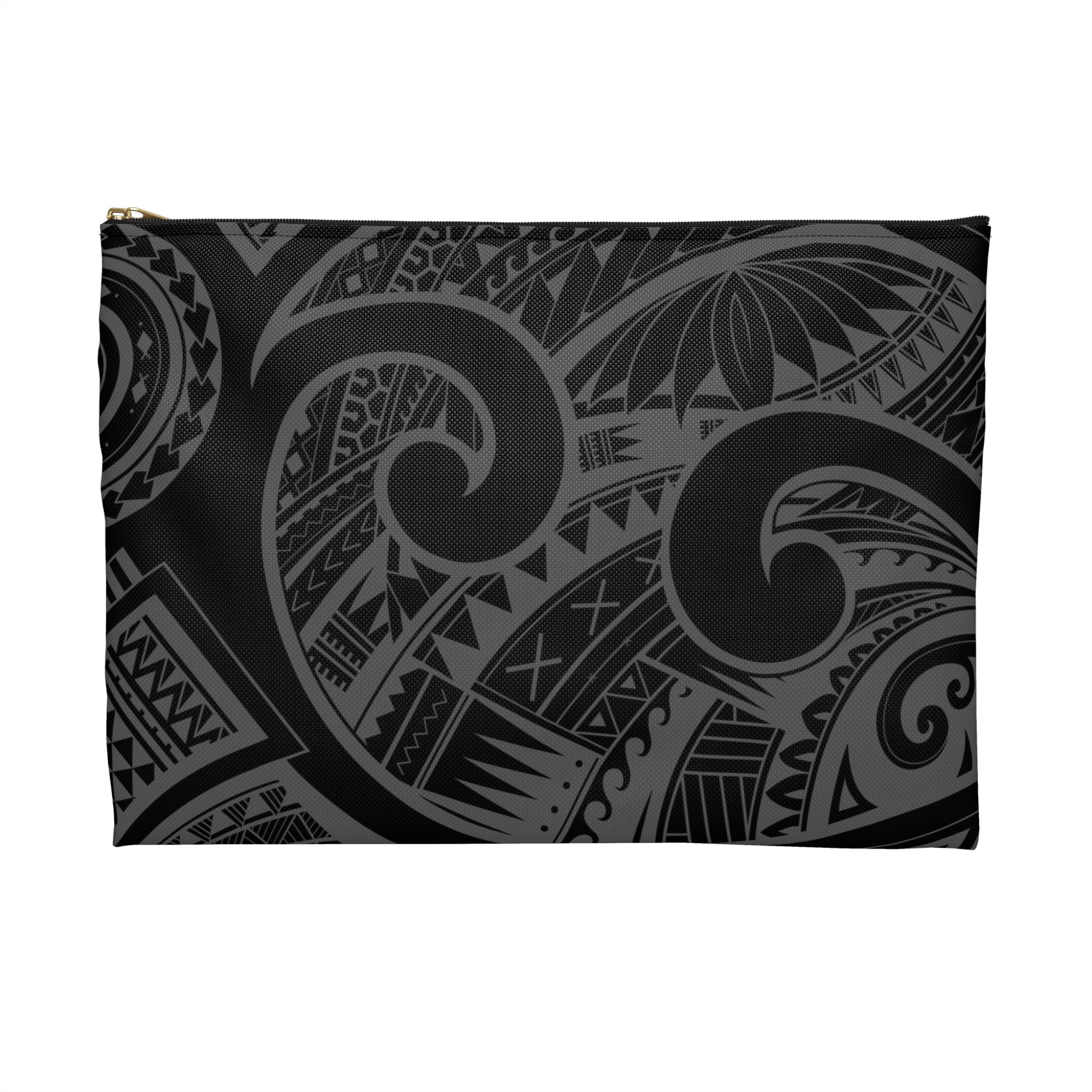 Ash Grey Tribal Travel Pouch Bag Travel Pouch Bag The Local Banyan