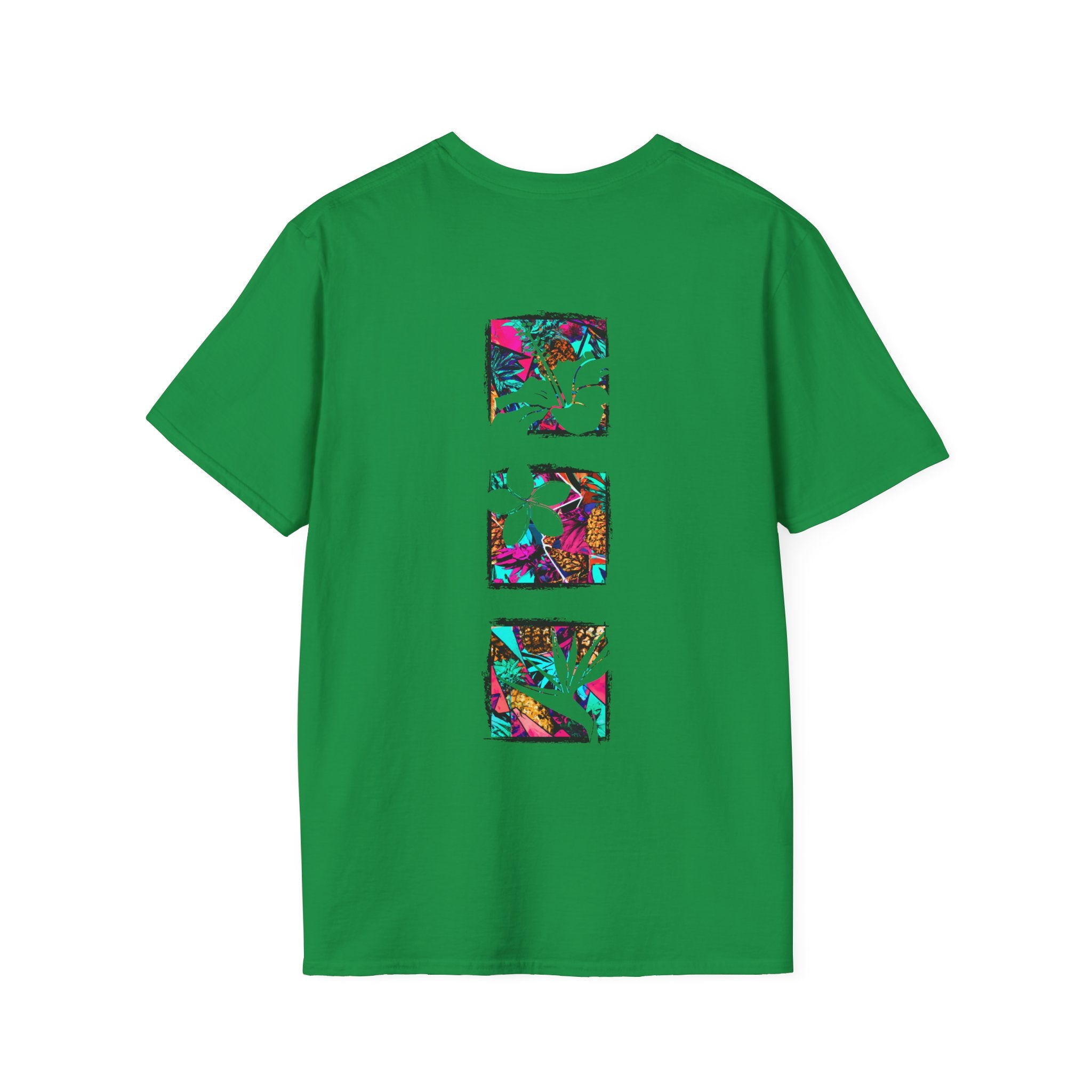 Pineapple Blossom Triad Soft Style Tee Apparel The Local Banyan Irish Green S 