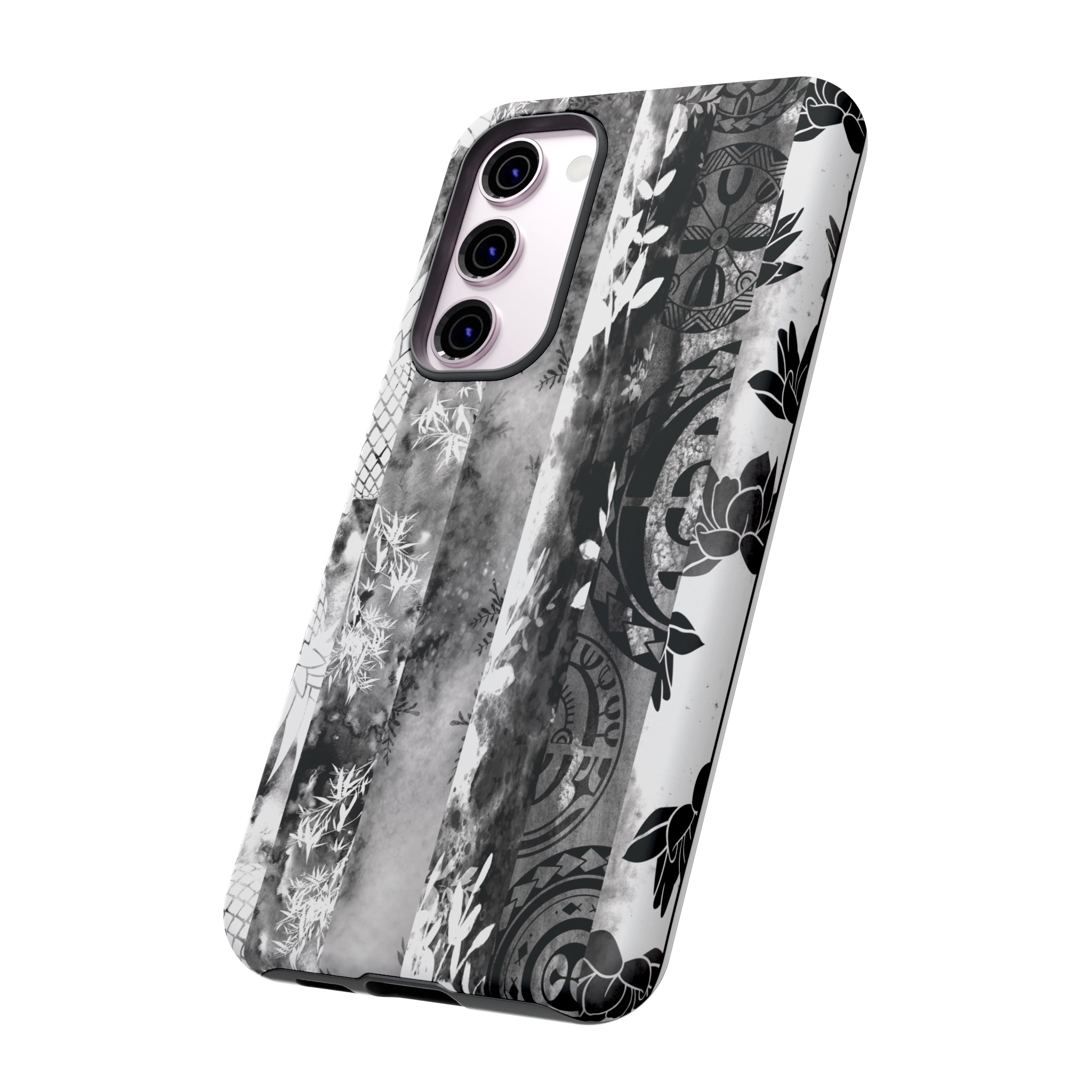 Monochrome Oasis Tough Case for iPhone® Phone Cases The Local Banyan   