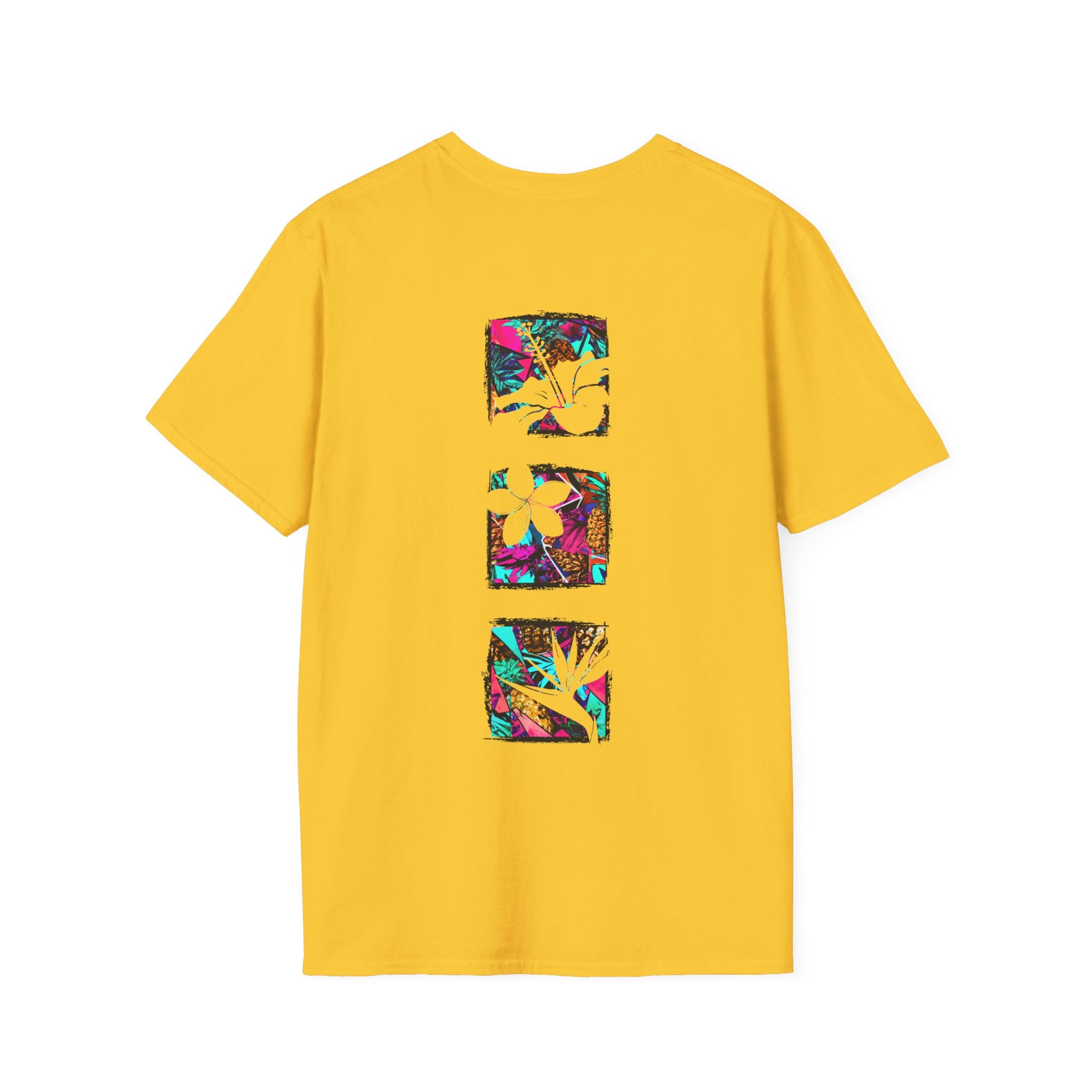 Pineapple Blossom Triad Soft Style Tee Apparel The Local Banyan Daisy S 