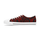 Women's Low Top Sneakers - Tribal Red Low Top Sneakers The Local Banyan