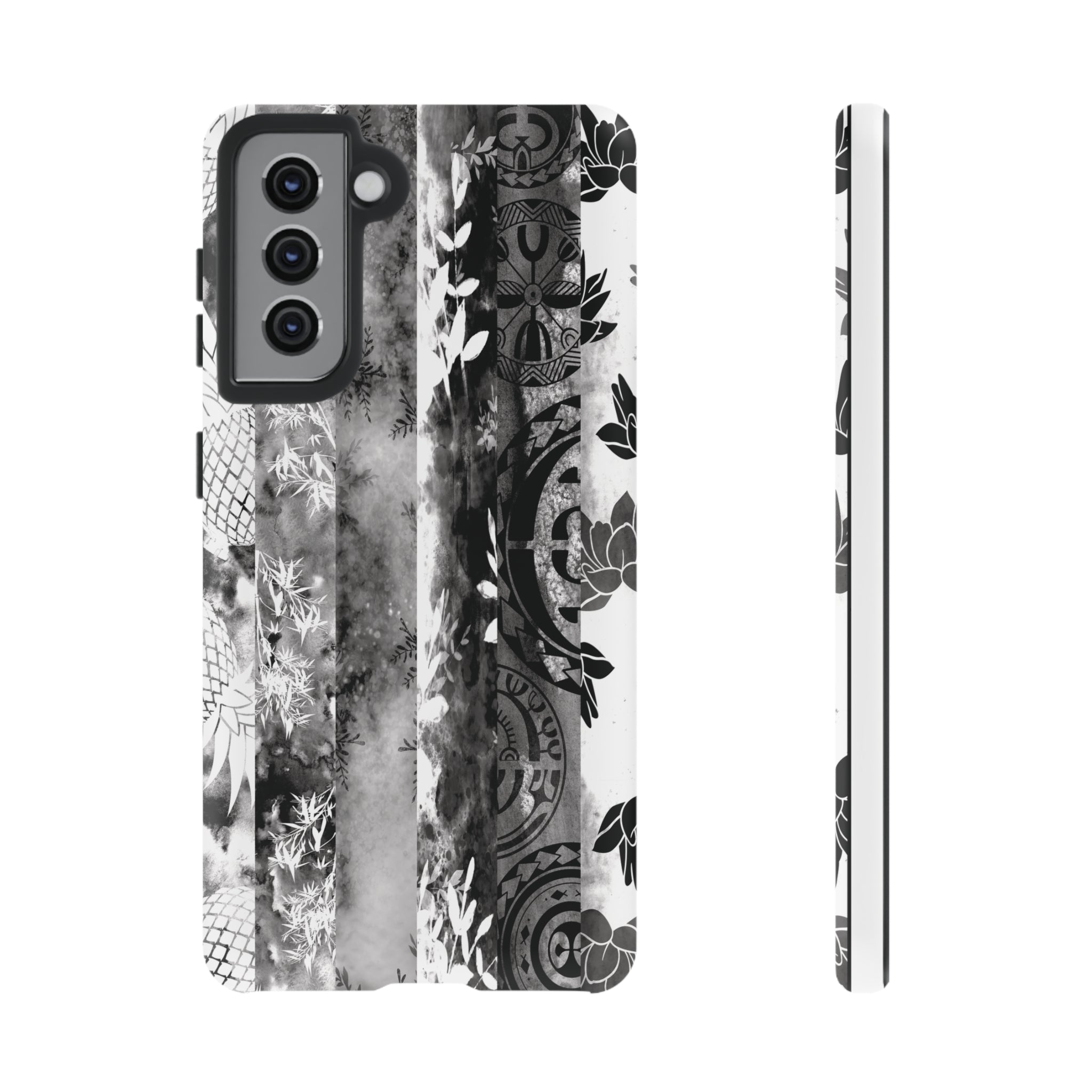 Monochrome Oasis Tough Case for iPhone® Phone Cases The Local Banyan   