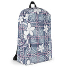 Tribal Plaid Plumeria Daypack Backpacks The Local Banyan   