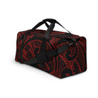 Island Tribal Red 50L Square Duffel Bag Duffels The Local Banyan   