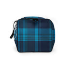 Plaid Tribal Feather 50L Square Duffel Bag Duffels The Local Banyan   