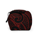 Island Tribal Red 50L Square Duffel Bag Duffels The Local Banyan   