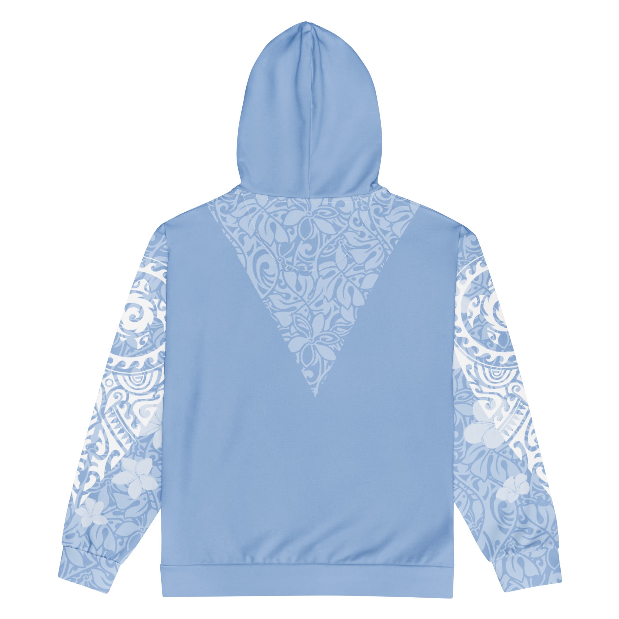 Island Aura Tropical Blue Zip Up Hoodie Apparel The Local Banyan   