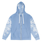 Tropical Blue Zip Up Hoodie Apparel The Local Banyan S  