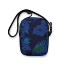 Deep Blue Hibiscus Crossbody Bag Crossbody Bags The Local Banyan Default Title  