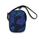 Deep Blue Hibiscus Crossbody Bag Crossbody Bags The Local Banyan   