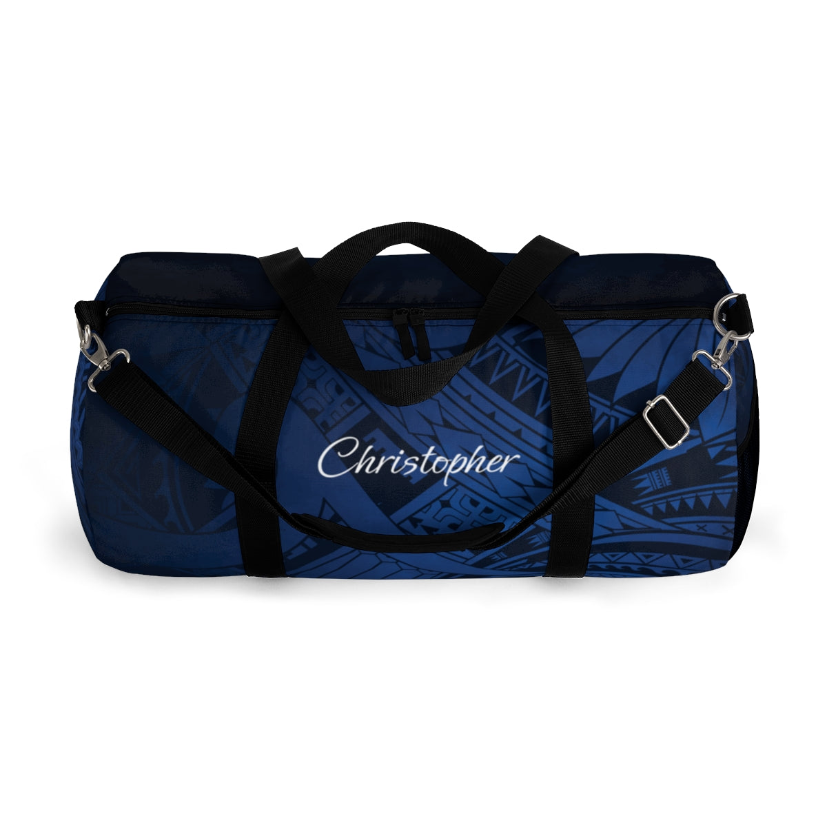 Midnight Essence Personalized Barrel Duffel Bag Barrel Duffel Bag The Local Banyan