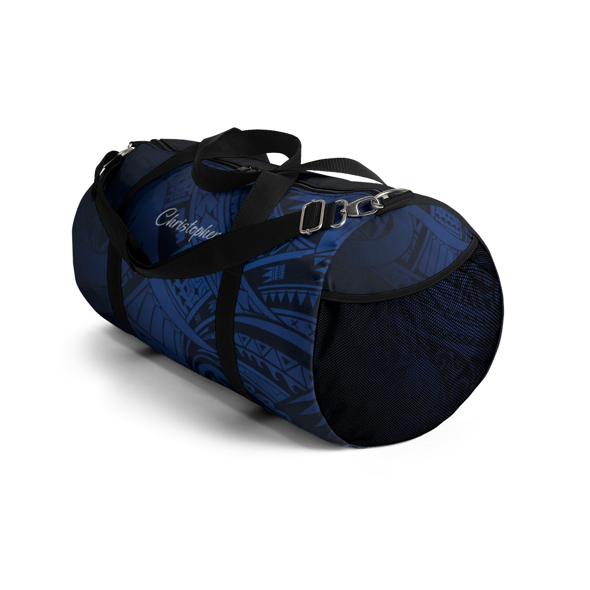 Midnight Essence Personalized Barrel Duffel Bag Barrel Duffel Bag The Local Banyan